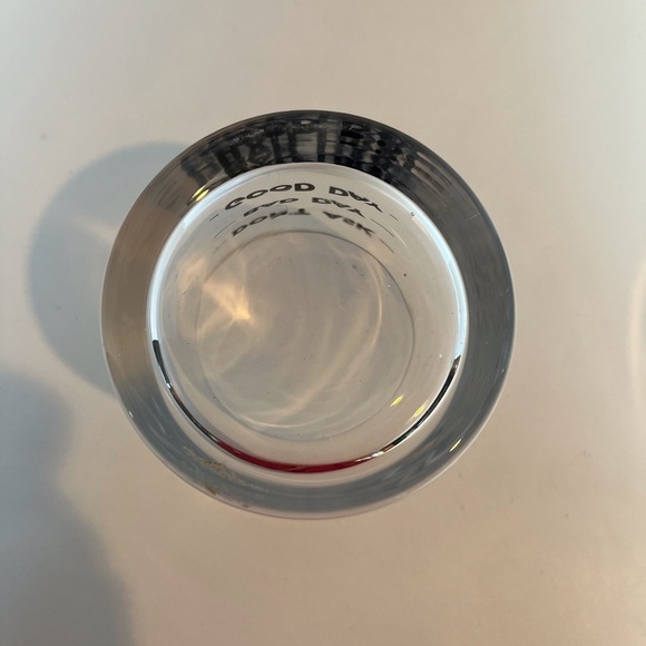 Two’s Company “Don’t Ask” Double Old Fashion Glasses. Set of Two. - Picture 7 of 8